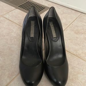 Banana Republic black  platform heels 7.5